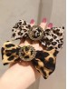 Leopard Print Hair Scrunchies